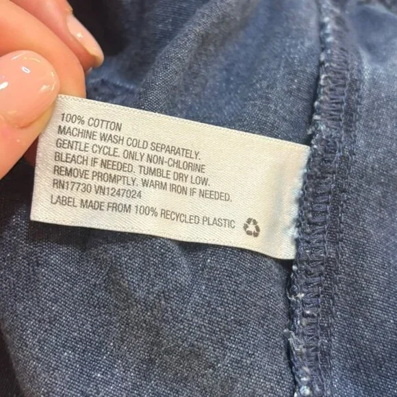 Rachel Comey x Target 100% Cotton Denim Straight Leg Jumpsuit - Picture 13 of 14